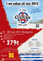 Poster of the Cuban All Star, Bulgaria